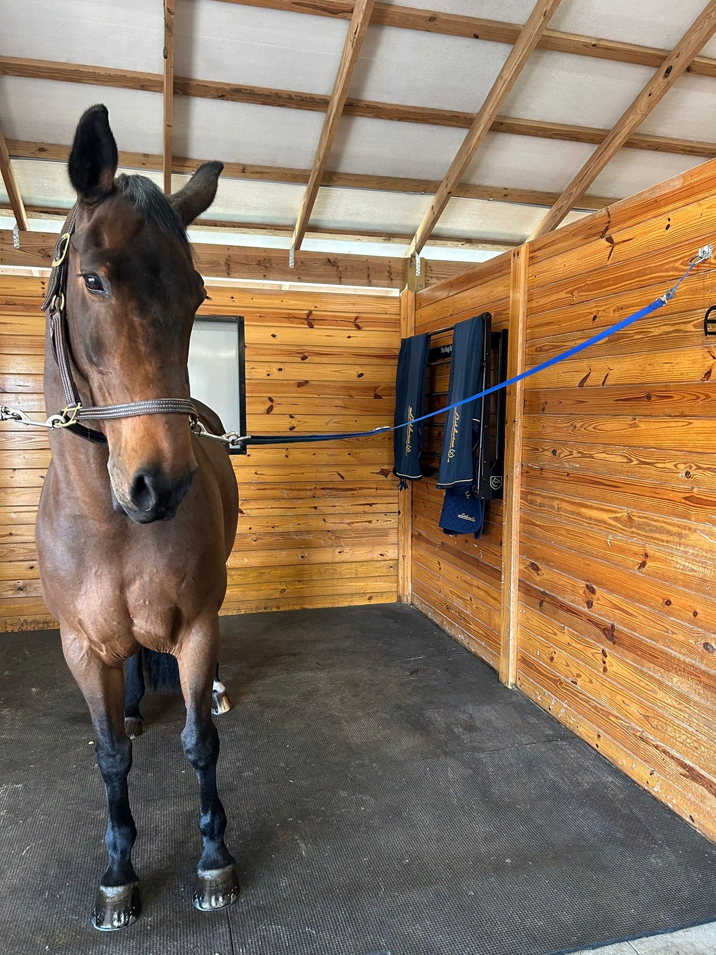 The Rug Rack - Space Saving Horse Rug Storage System