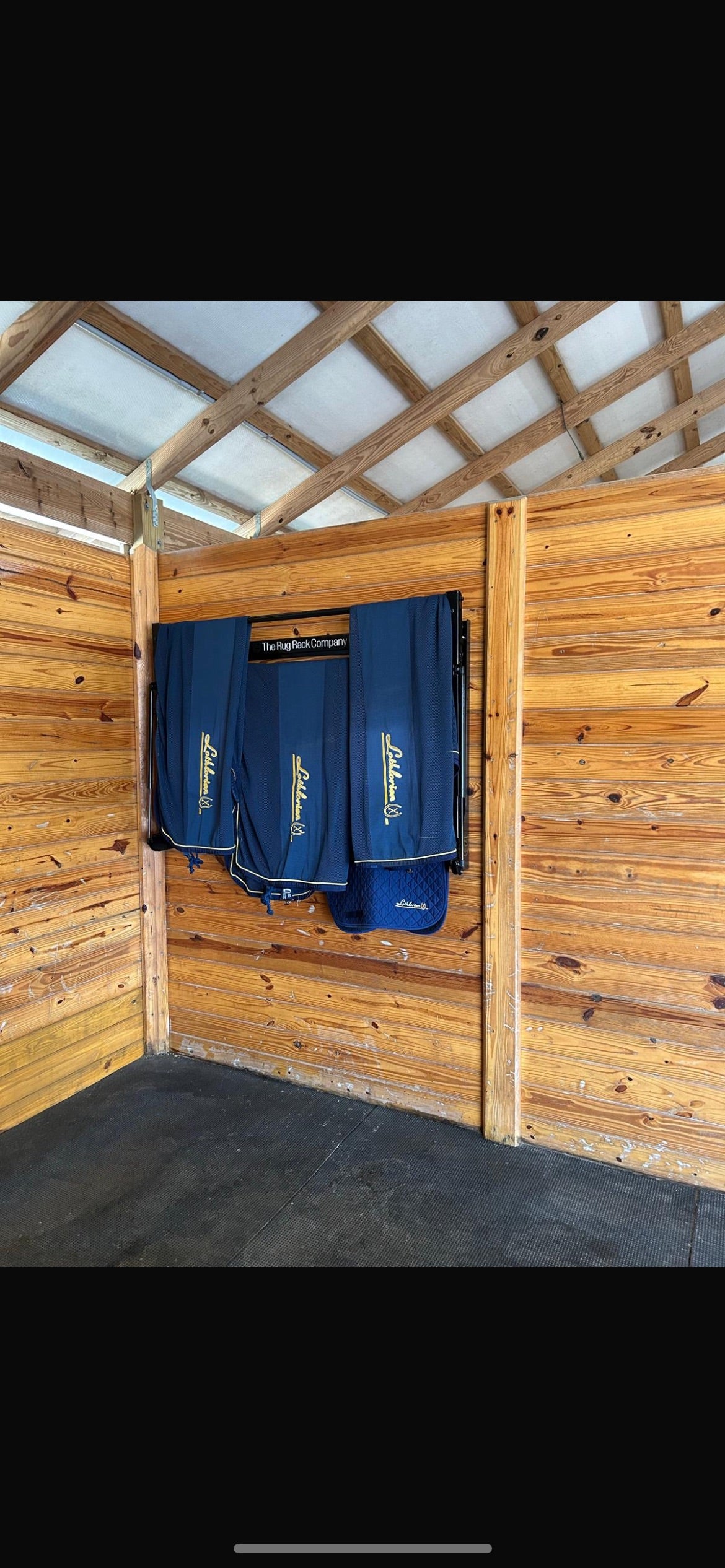 The Rug Rack - Space Saving Horse Rug Storage System