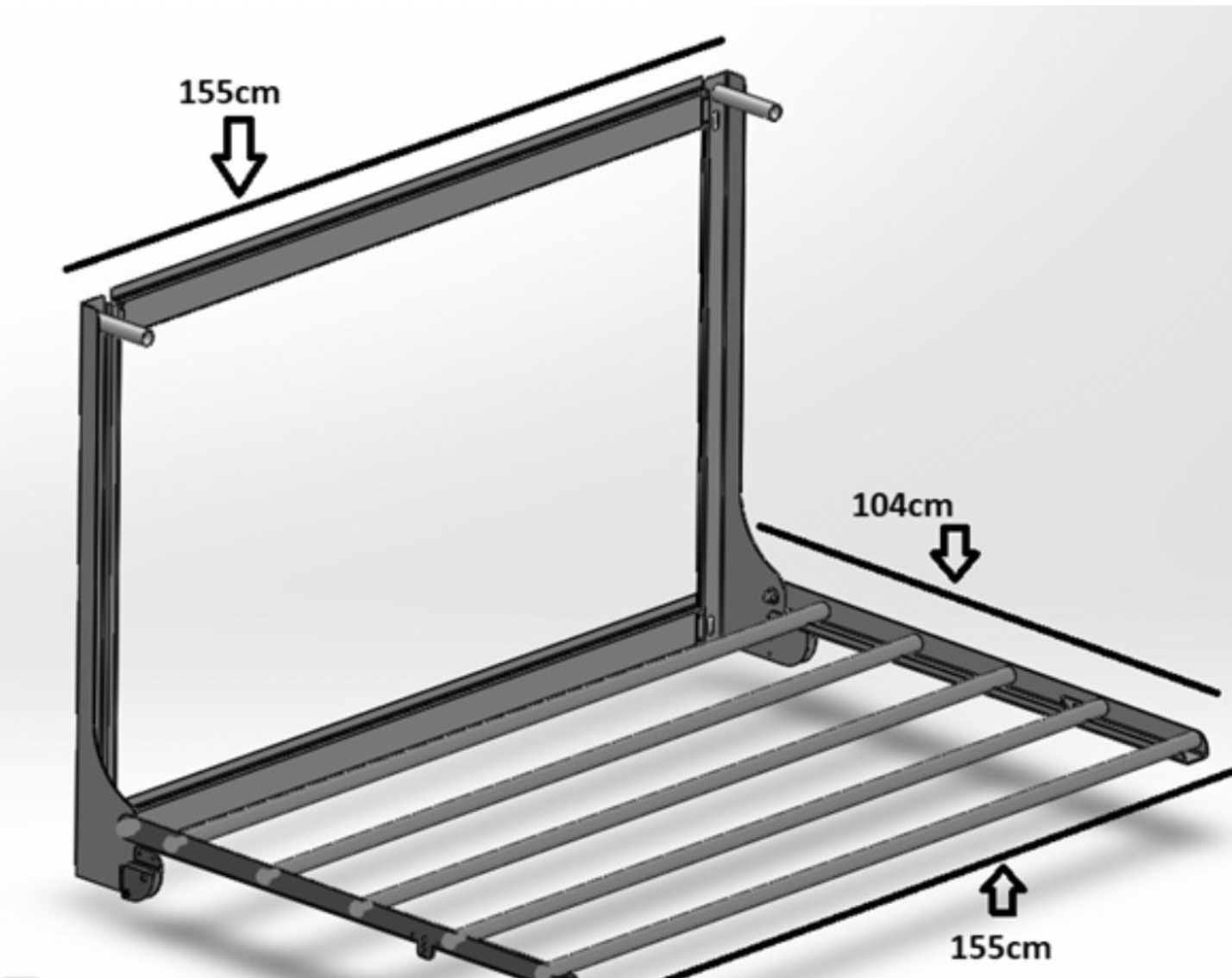 The Rug Rack - Space Saving Horse Rug Storage System